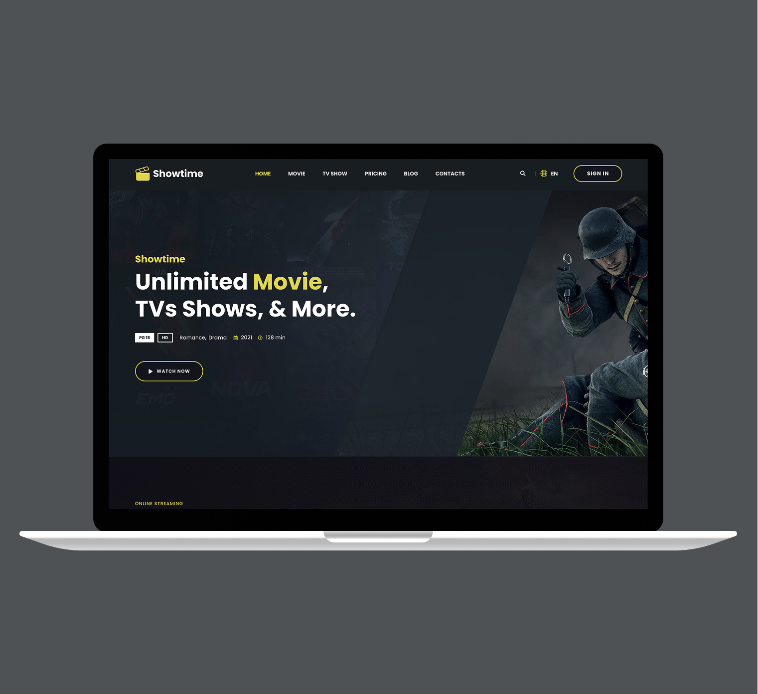 Movie Streaming Website